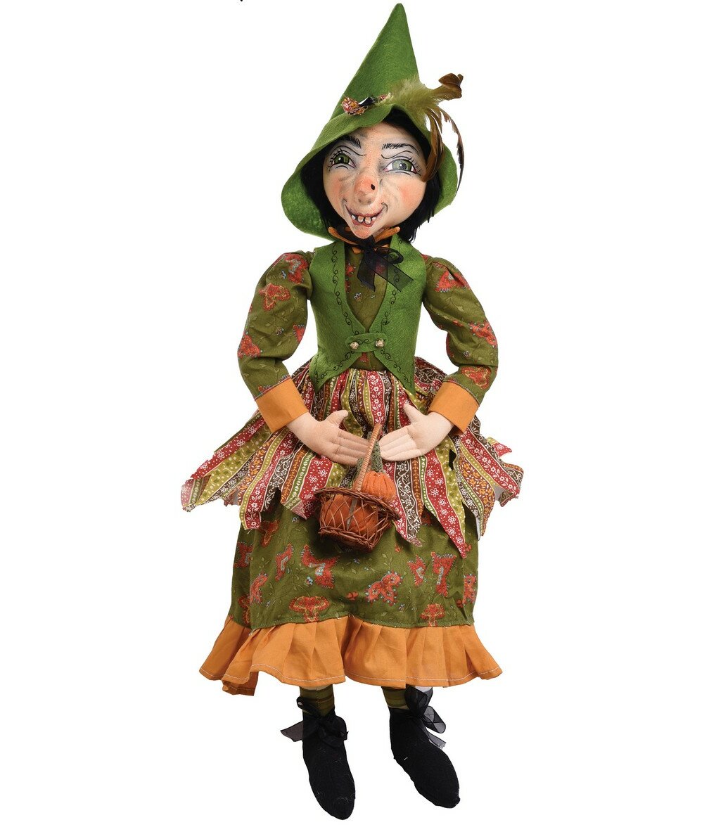 Gathered Traditions by Joe Spencer Gwinette Witch Art Doll | Wayfair