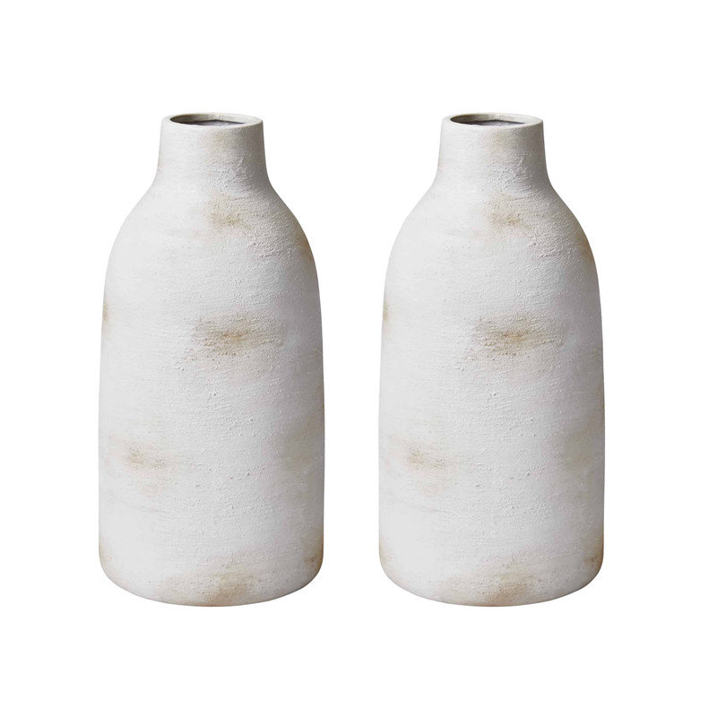 12"H Ceramic Tabletop Vase (Set of 2)