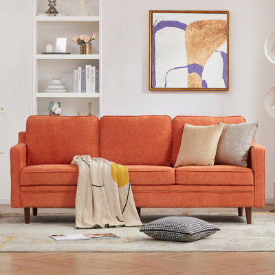 Orange Loveseats