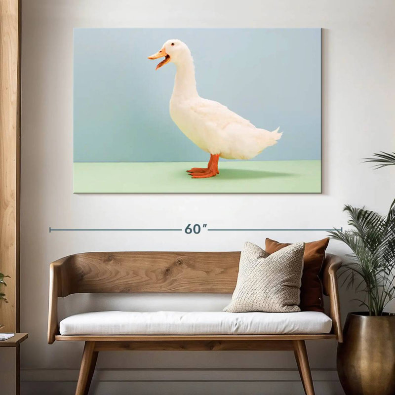 White Duck, 34" H x 51" W