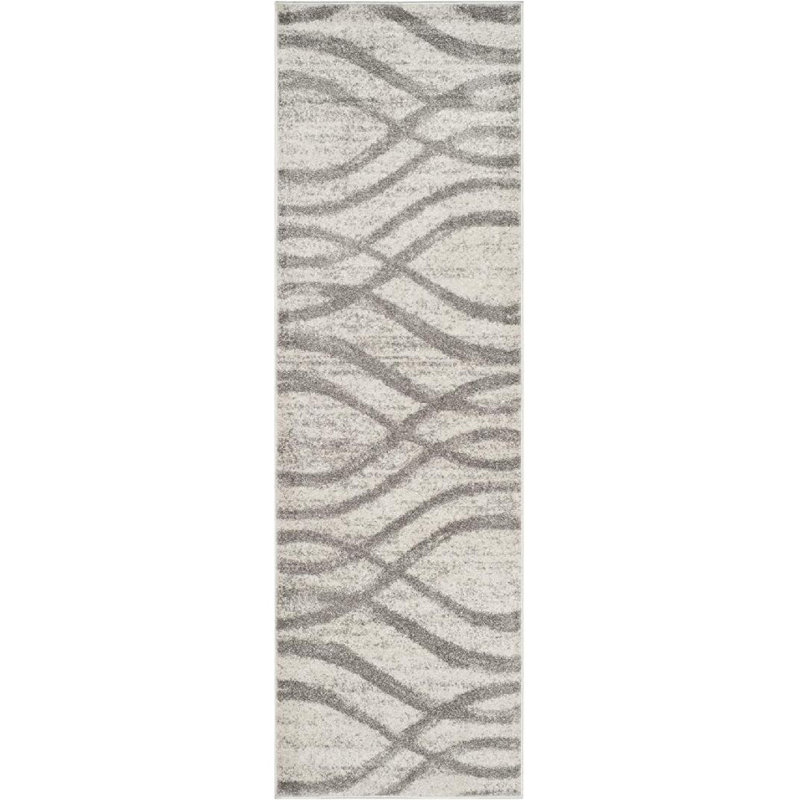 Shelva Performance Abstract Rug, Runner 2'6" x 22'