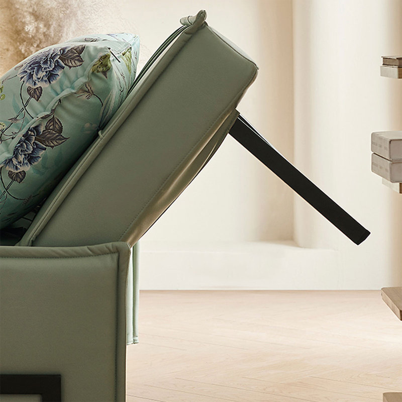 Canapé-lit convertible vert clair résistant aux rayures de chat 47,24 po, 47.24"W*34.65"D*35.43"H