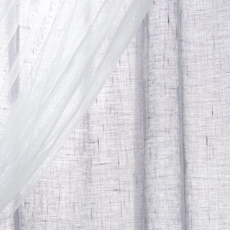 Duluth Sheer Curtain Pair, Dark Grey