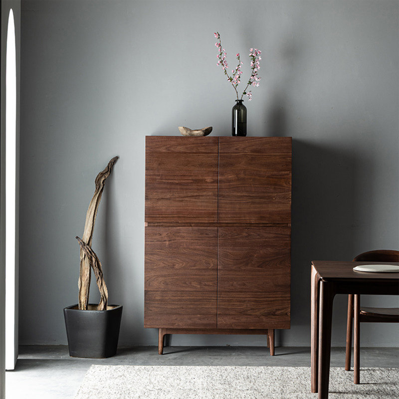 Buffet décoratif Nordic Wabi Sabi, H 59,06 po x l 39,37 po x P 16,54 po