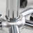 Gardea Swivel Upholstered Adjustable Height Counter Stool with Metal Frame
