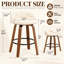 Tabourets de bar et chaises de comptoir pivotants et rembourrés JOBINI-1921601091-1921601101