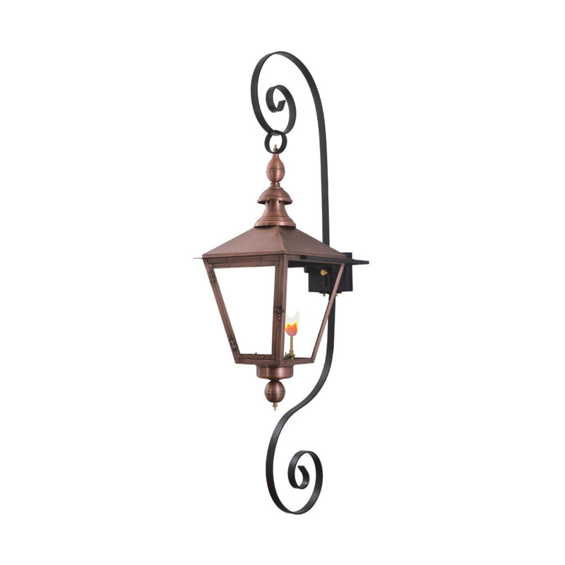Charlestown Outdoor Wall Lantern, 28" H x 11" W x 13" D
