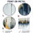 Abstract New York City Liquid Ink V - Cityscape Metal Decor, Industrial Metal Print-1973318092
