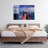 Stunning Tempered Glass Wall Art Painting, 27.6 x 39.4 inches | 100% Tempered Glass, Thickness: 0.16 inches | Elegant Home Decor for Living Room or Office, Durable & Easy to Clean, Perfect Gift Idea