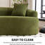 Chenille en tissu 4 places, 114,73 Lb lourd, pour siège à la maison avec coussins confortables, salon