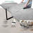 Parowan Extendable Dining Kitchen Table With Metal Legs, Smooth Glide Mechanism, Space Saving For Small Areas, Kitchen Home Table Furniture (1 Table)-1640693559