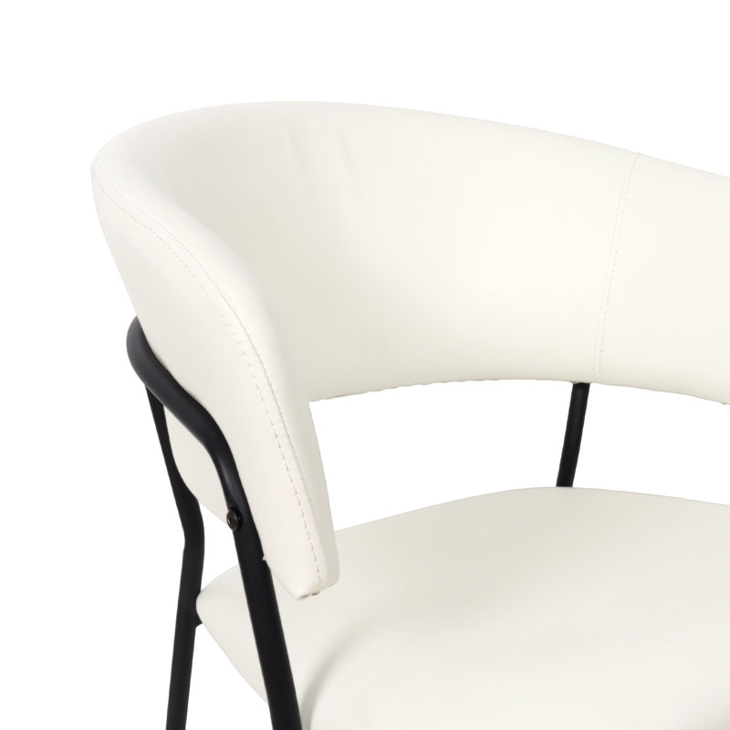 Fauteuil de salle à manger Slate, Ivoire ivoire