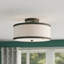 Plafonnier semi-encastré 2 lumières 13 po Berthine-1097873368-1097873371-1162669562