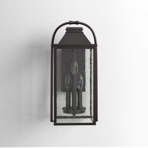 Newson 3 Light Outdoor Flush Mount