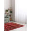 Tapis unique en laine rouge foncé 3 pi 1 po x 5 pi 1 po One-of-a-Kind Peshawar