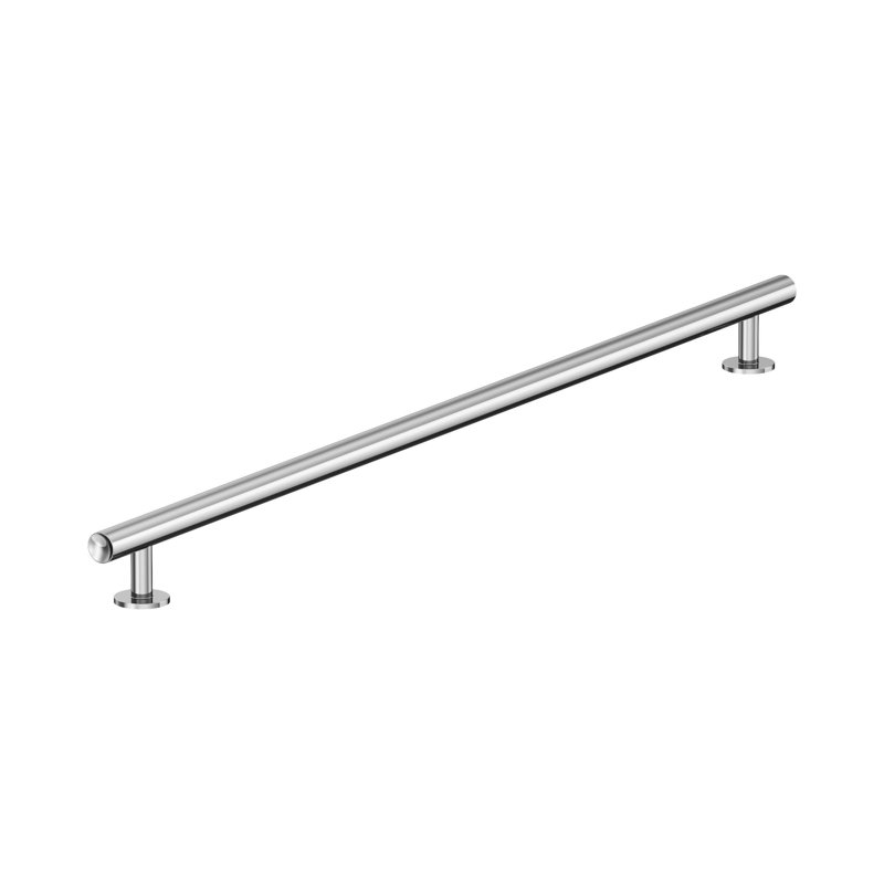 Poignée d'électroménager 24 po Radius, Chrome poli
