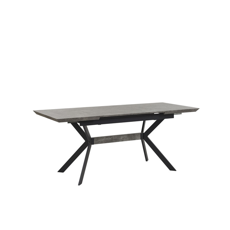 Pagano Extendable Metal Base Dining Table