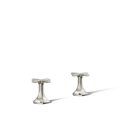 Poignées de lavabo pour salle de bain en forme de croix occasion, H 3,12 po x l 3 po