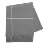 Windowpane Cashmere/Lambswool Throw