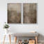 «Dark Black Color Field Landscape», 2 pièces sur toile-99015765-99015768