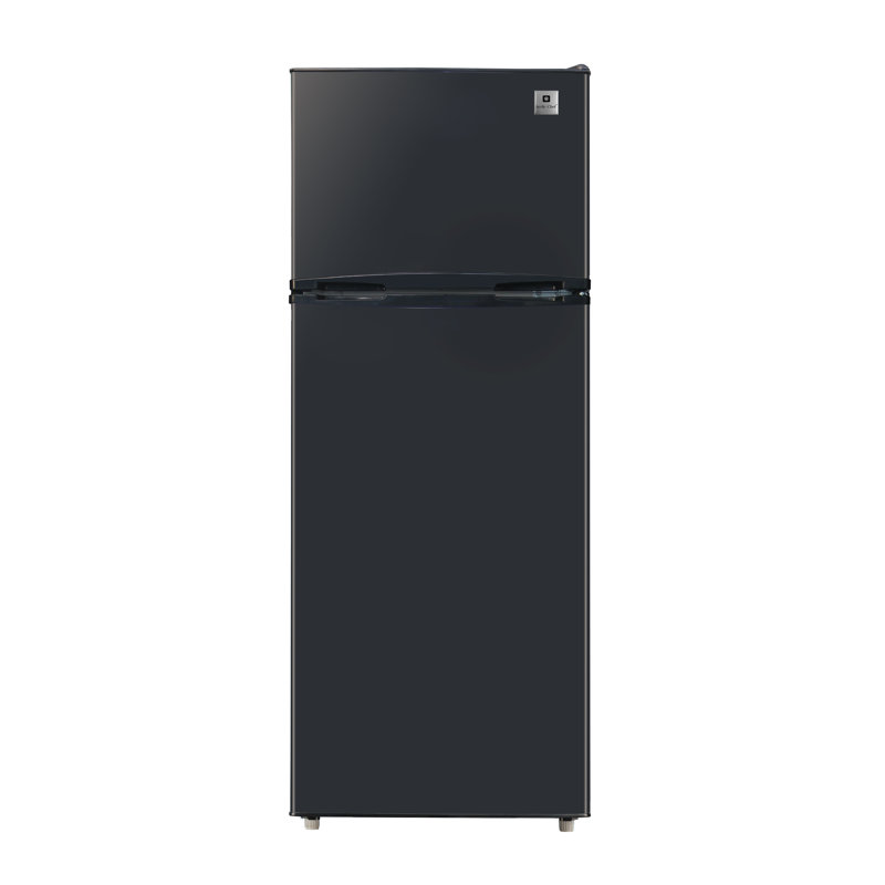 Arctic Oven 7.5 cu. ft. Side Refrigerator with Freezer, Noir