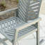 Chaise berçante d'extérieur en bois massif Harbison-1835770833