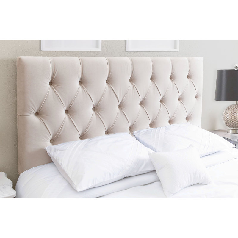 Billiejo Upholstered Headboard, Cream