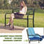 Banc de jardin en acier inoxydable Nuvia-333660254