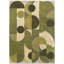 Decor Hand Tufted Wool Geometric Area Rug in Green-133424208