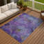 Tapis abstrait intérieur / extérieur lavable à la machine Emelia ACN2312-1560549645