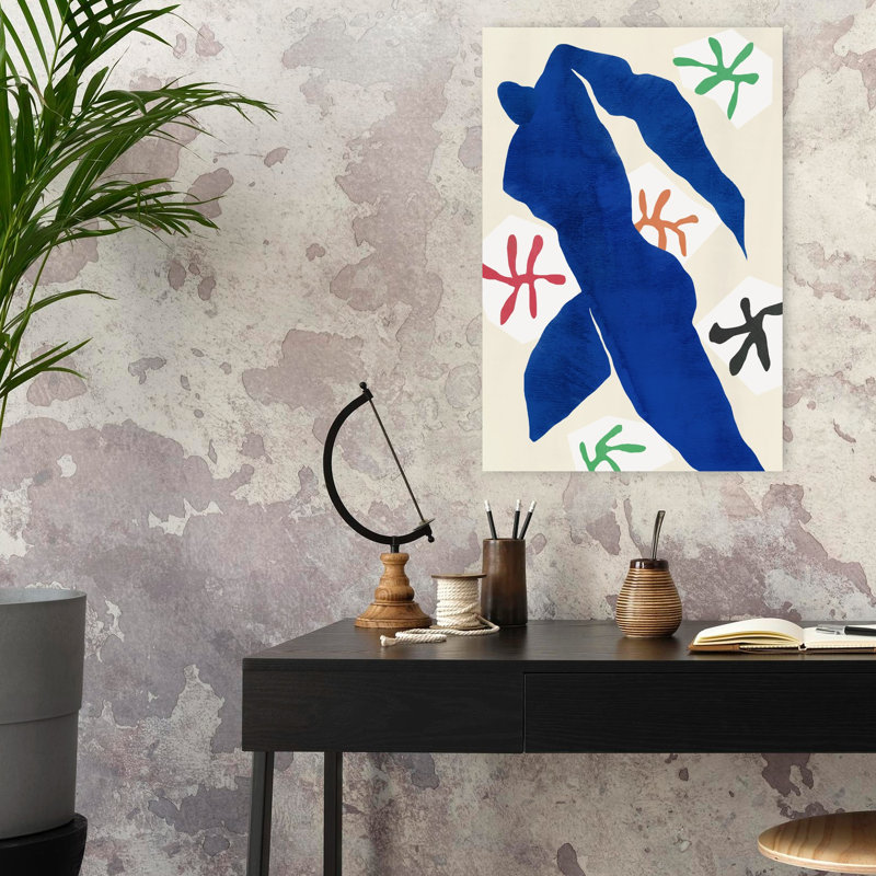 Art contemporain, art contemporain abstrait, H 24 po x l 16 po