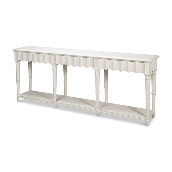 Sarreid Ltd Chantal 93'' Solid Wood Console Table - Wayfair Canada