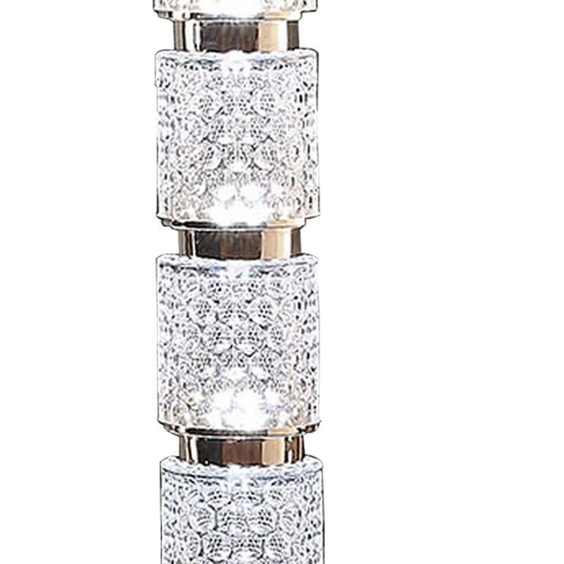 Mayleen Nickel Floor Lamp