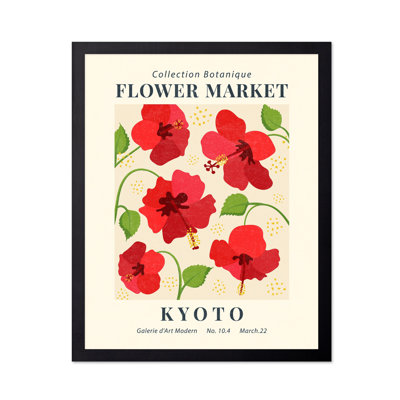 Marché aux fleurs de Kyoto