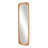 Wood Oval Minimalistic Room Wall Mirror-514771031