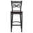 Cyrille 'X'' Back Metal Restaurant Barstool-1090846809-1108463366