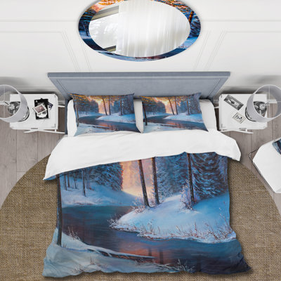 Polyester No Abstract Duvet Cover