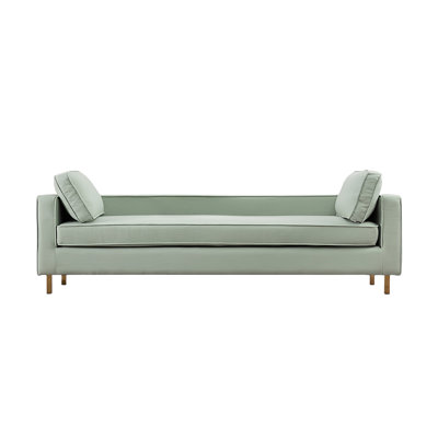 Modern Minimalist Linen End-of-Bed Bench