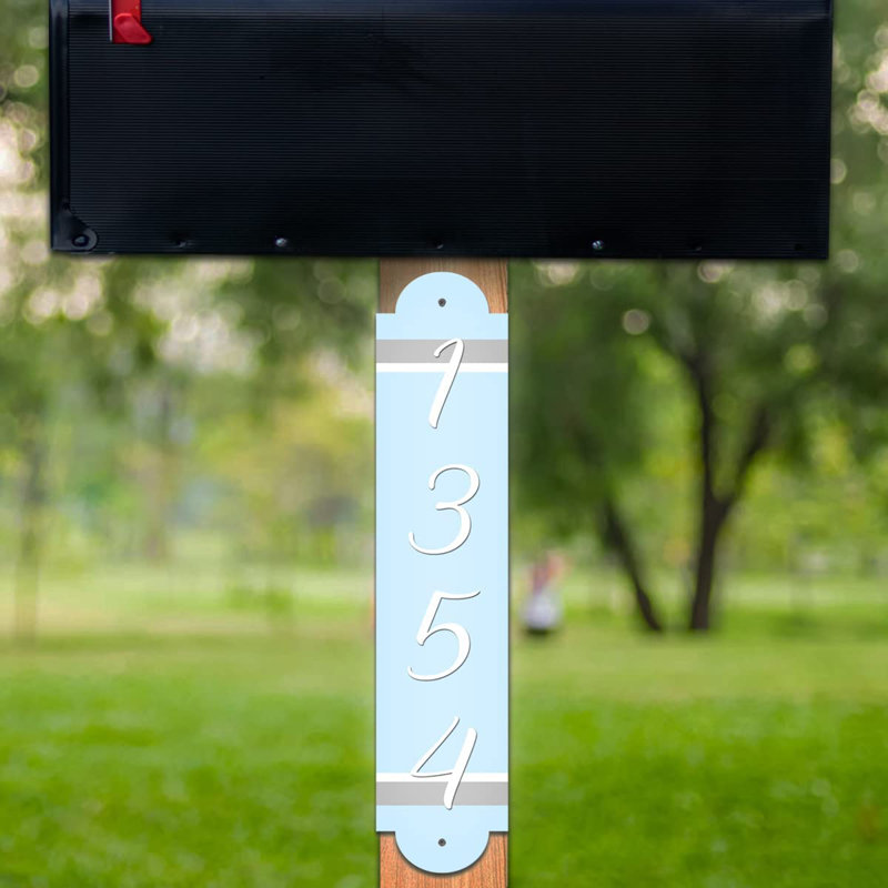 Rectangle Reflective, Blue, Yes