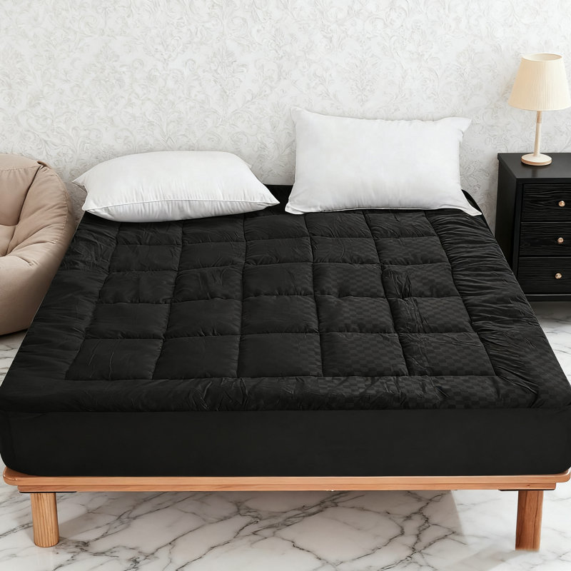 Housse de protection antidérapante pour matelas en relief, Double