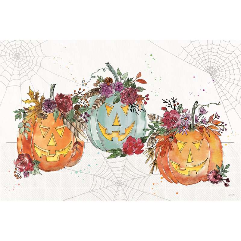 Spooky Style I by Anne Tavoletti - Wrapped Canvas Painting, 30cm H x 46cm W x 3.8cm D