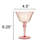 Two-Tone Stemmed Wine Glasses
