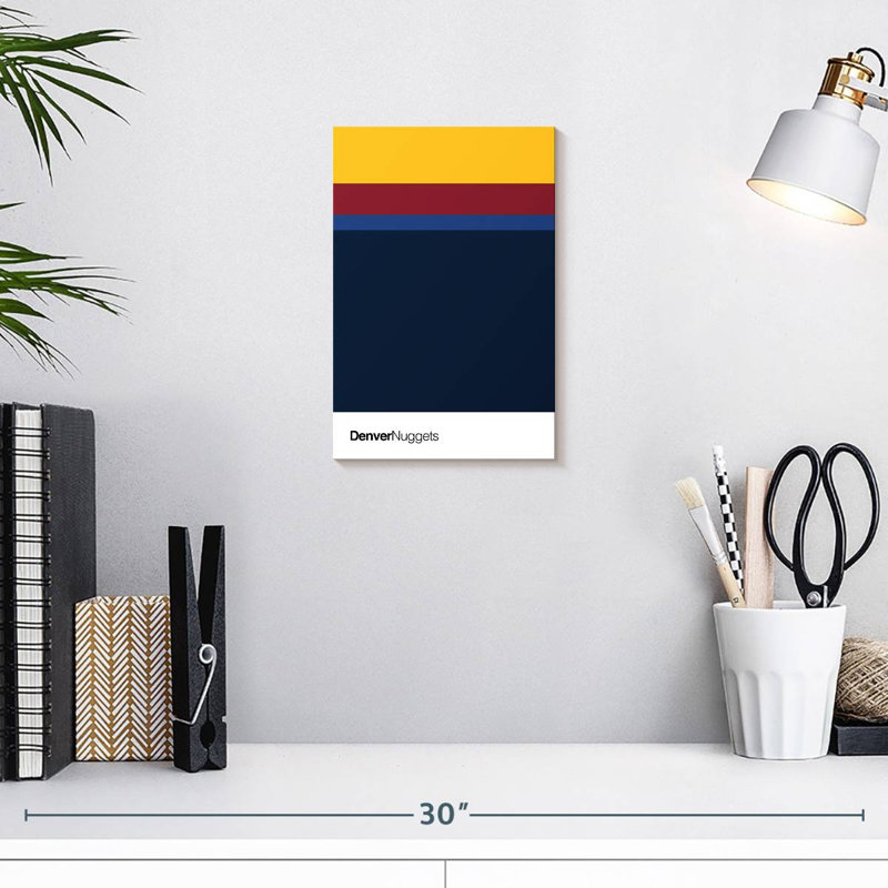 Sireci Denver Nuggets, 12" H x 8" W