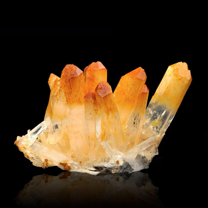 Mango Quartz with Halloysite Ver. IV