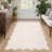 Scalloped Washable Rugs for Living Room Neutral Area Rugs Ultra-Thin Non Slip Large Bedroom Carpet Indoor Stain Resistant Contemporary Carpet for Dining Room Dorm-898703012-898703021