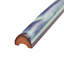 Antic Special 6" x 0.75" Glossy Ceramic Pencil Liner Tile Trim in Agua Marina