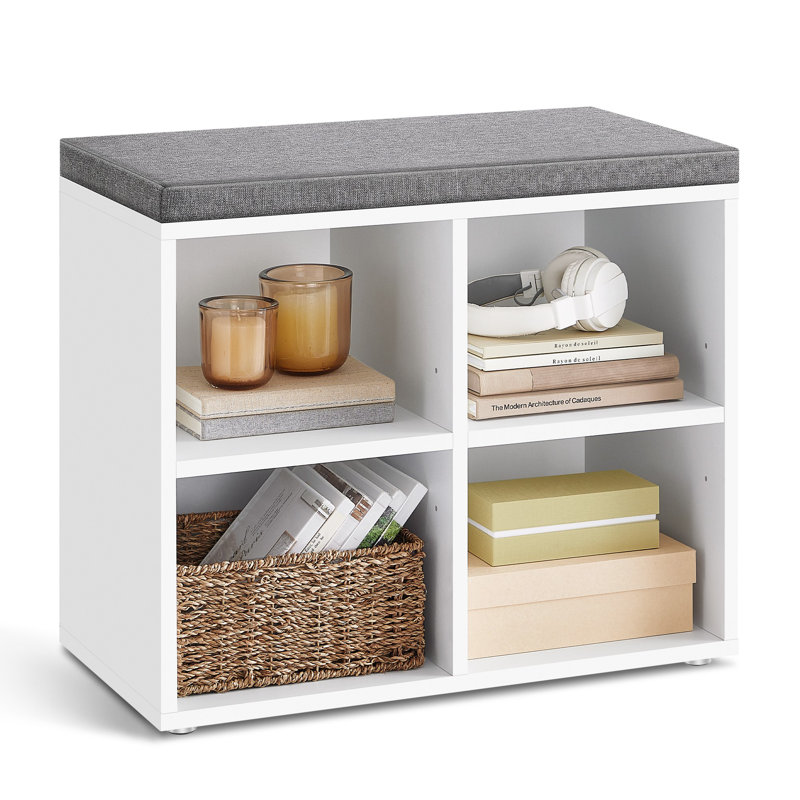 4 Pair Shoe Storage Bench