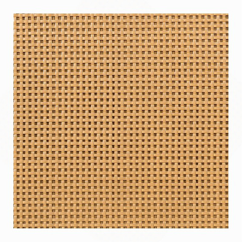 Grand lit plateforme tissé Cane