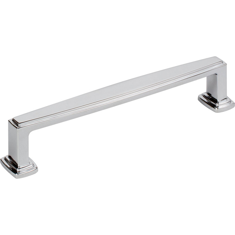 Richard Bar Pull, Polished Chrome, 5 1/6"