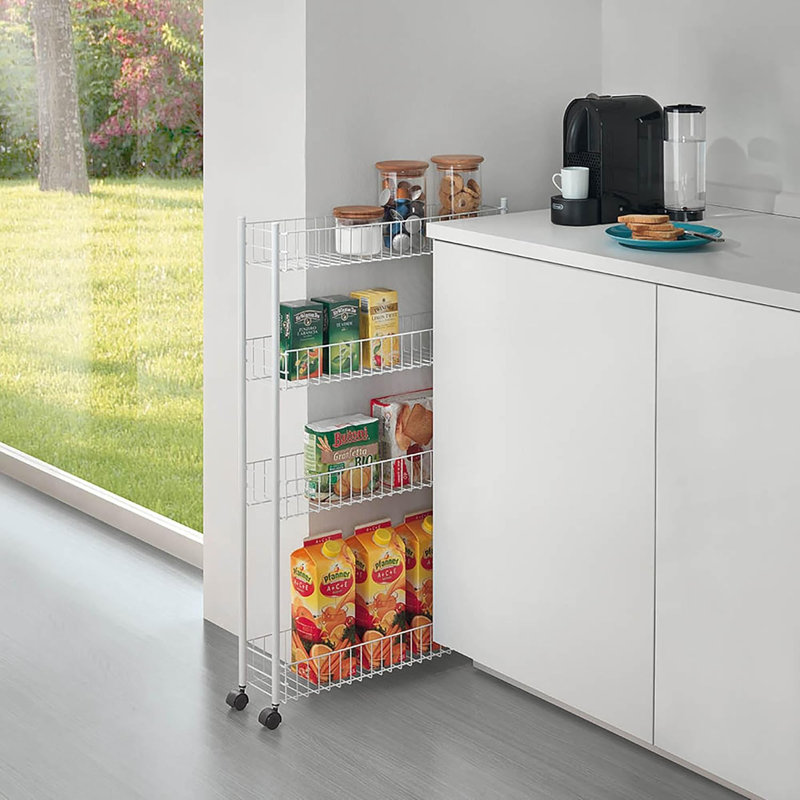 16cm W Metal Storage Rack